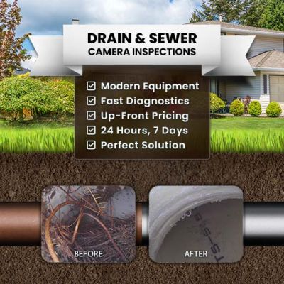 Sewer Camera Inspections in Lindum